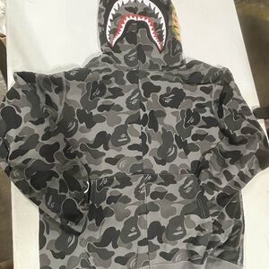 Bape ABC Camo Shark Full Zip Hoodie